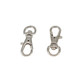 Lobster Clasp Keyring with D-Ring - (Pack of 2)